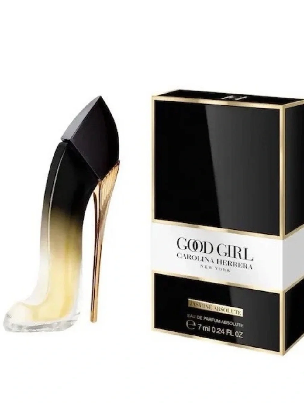 Carolina Herrera Good Girl Jasmine Absolute Mini 7ml and Polka Dot Cosmetic Case